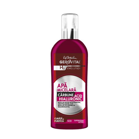 Gerovital H3 Evolution - Micellar Water with Charcoal