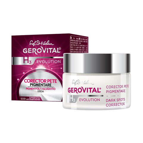Gerovital H3 Evolution - Dark Spots Corrector, Whitening Cream