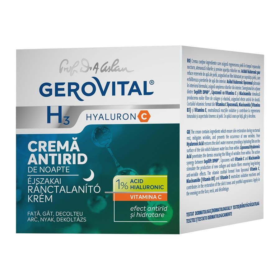 Gerovital H3 - Intensive Anti Wrinkle Cream (night care)