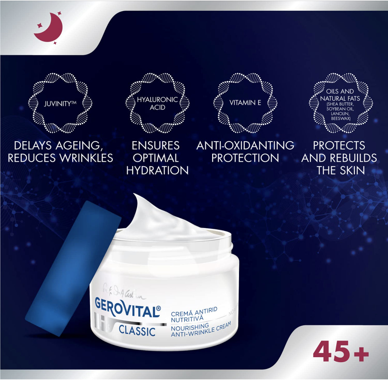 Gerovital GH3 Classic Nourishing Anti Wrinkle Cream