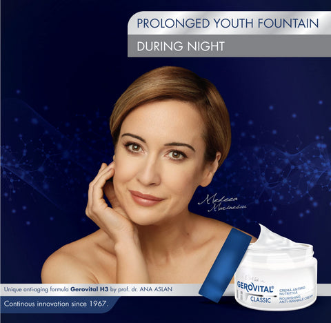 Gerovital H3 Classic - Nourishing Anti Wrinkle Night Cream