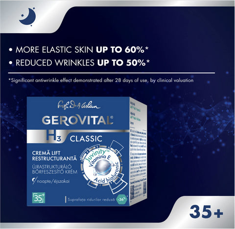 Gerovital H3 Classic - Restructuring Lift Cream (Night Care)
