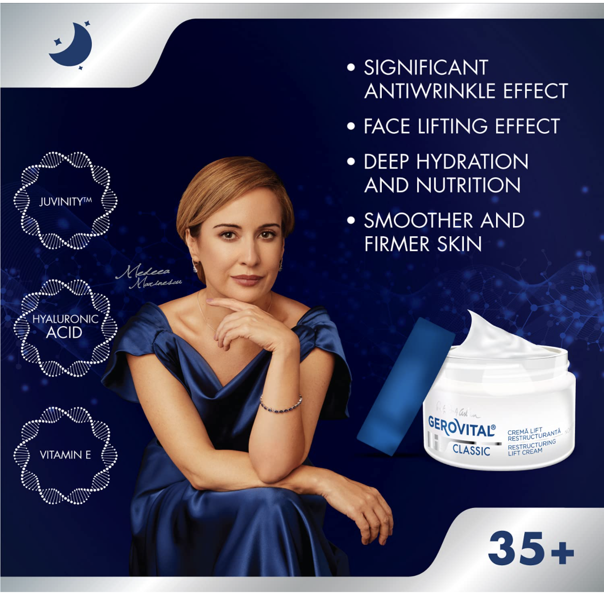 Gerovital H3 Classic - Restructuring Lift Cream (Night Care