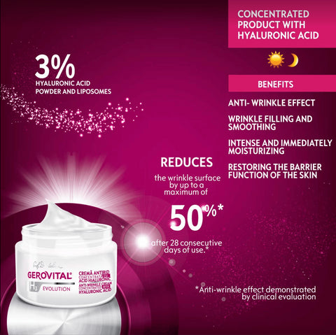 Gerovital H3 Evolution - Anti Wrinkle Cream