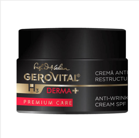 Gerovital H3 Derma+ Premium - Anti Wrinkle Restructuring Cream SPF10
