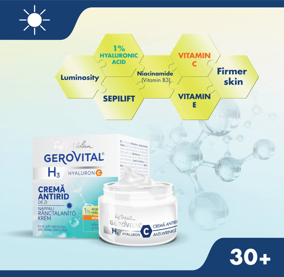 Gerovital H3 - Intensive Anti Wrinkle Cream (day care)