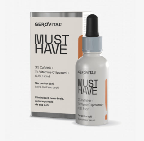 Gerovital Must Have - Eye Contour Serum (reduces dark circles)