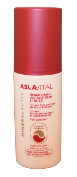 Aslavital - Instant Eyes and Lips Up Remover (with Goji)