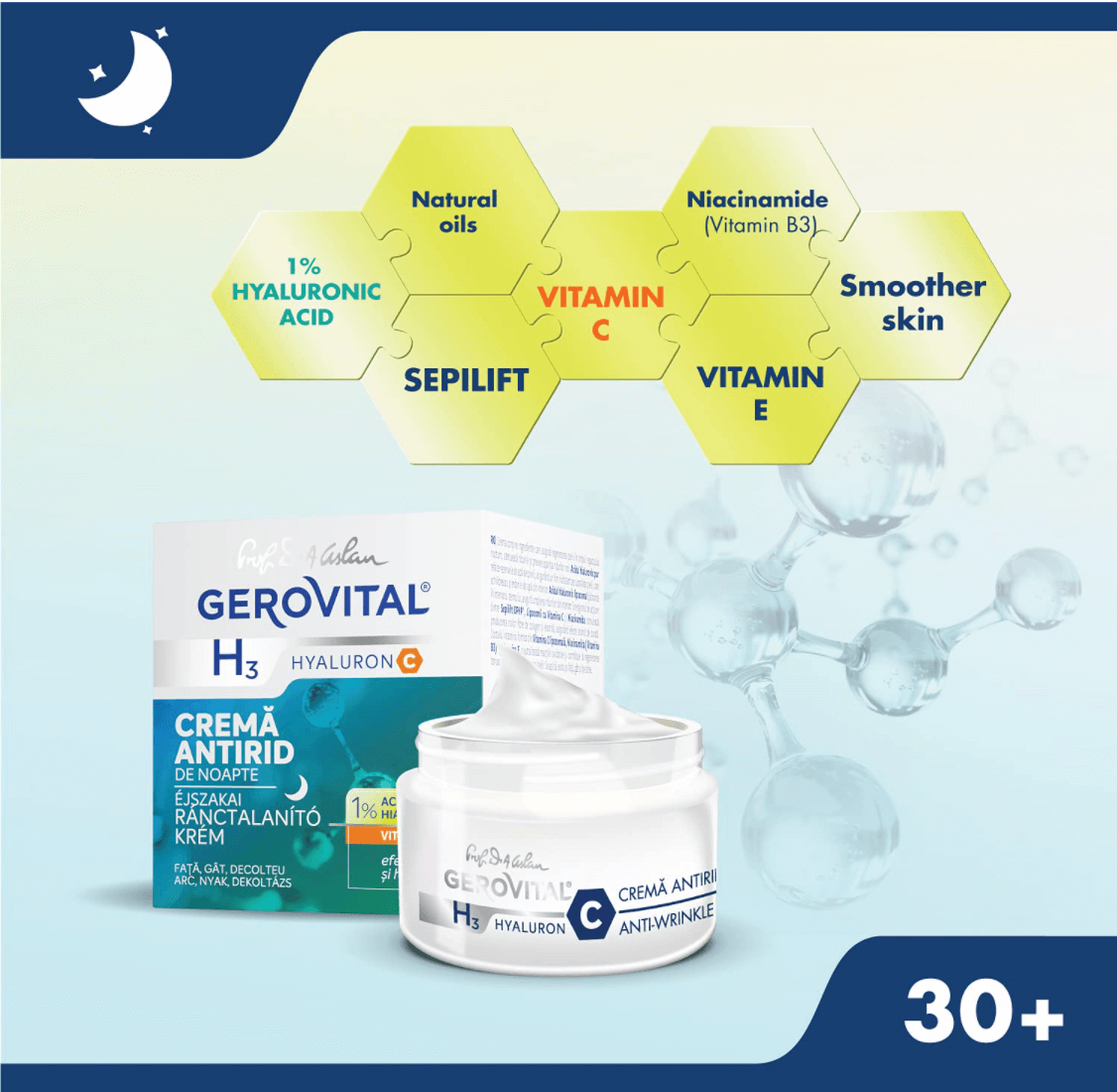 ルーマニア　GEROVITAL H3 Classic & Hyaluron C Amazon.com: GEROVITAL CLASSIC Moisturizing Lifting Cream with
