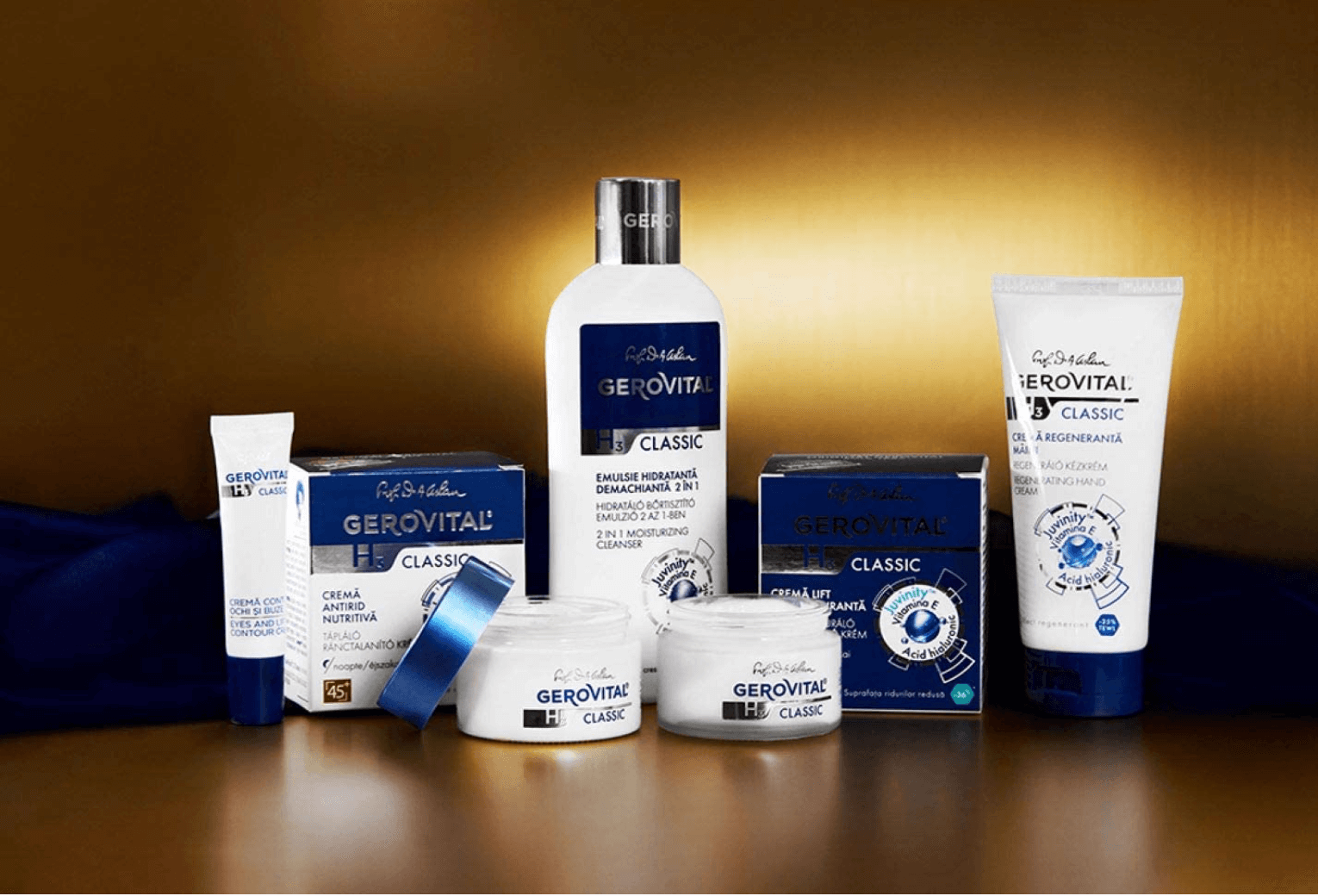 ルーマニア GEROVITAL H3 Classic & Hyaluron C ルーマニア GEROVITAL