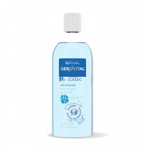 Gerovital H3 Classic - Micellar Water Cornflower Extract and Juvinity