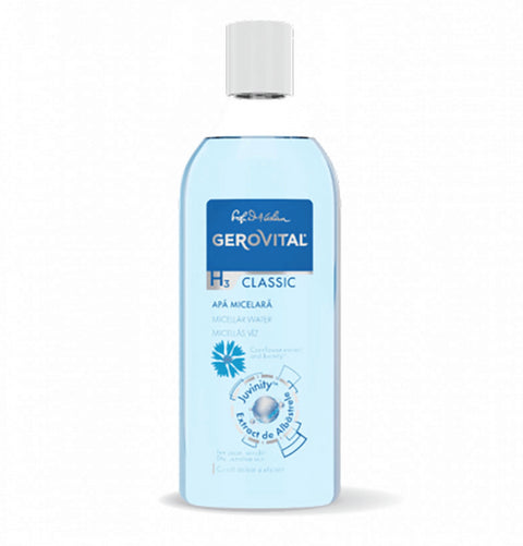 Gerovital H3 Classic - Micellar Water Cornflower Extract and Juvinity