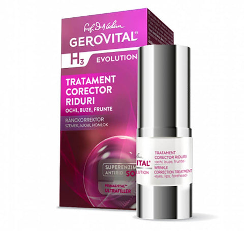 Gerovital H3 Evolution - Wrinkle Correction Treatment (eyes, lips, forehead)