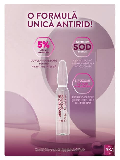 Hyaluronic Acid Ampoules (10 ampoules) – Gerovital