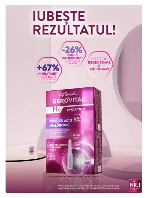 Hyaluronic Acid Ampoules (10 ampoules) – Gerovital