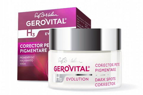 Gerovital H3 Evolution - Dark Spots Corrector, Whitening Cream