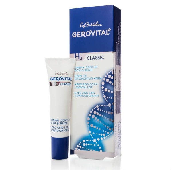 美容液 GEROVITAL classic Eyes and Lips Contour Cream | Gerovital Official Store