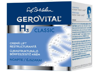 Gerovital H3 Classic - Restructuring Lift Cream (Night Care)
