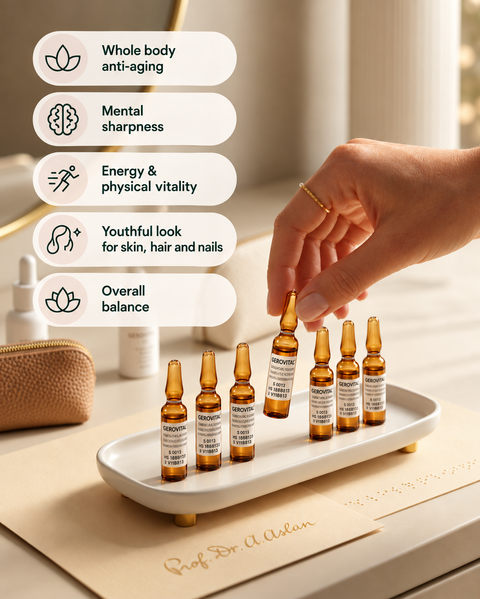 Gerovital Classic - Gerovital GH3 Injectables with Anti-Aging Effect