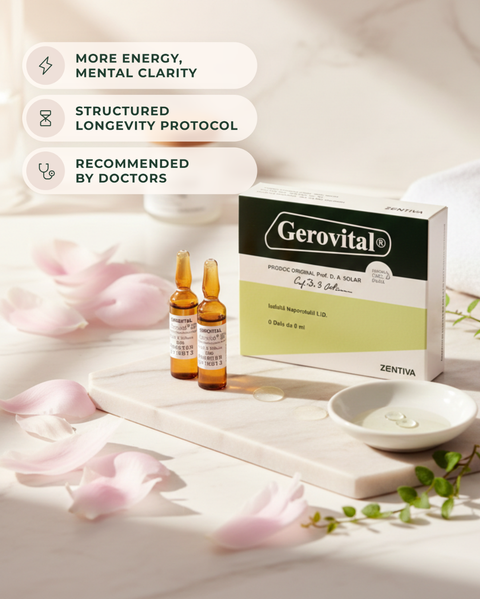 Gerovital Classic - Gerovital GH3 Injectables with Anti-Aging Effect