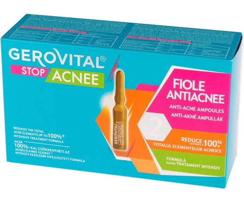 Gerovital Acne Stop - Anti-Acne Ampoules