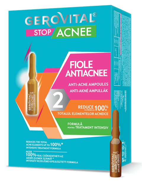 Gerovital Acne Stop - Anti-Acne Ampoules