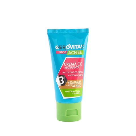 Gerovital Acne Stop - Mattifying CC Cream