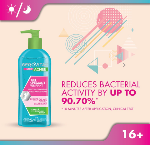 Gerovital Acne Stop - Purifying Foaming Gel