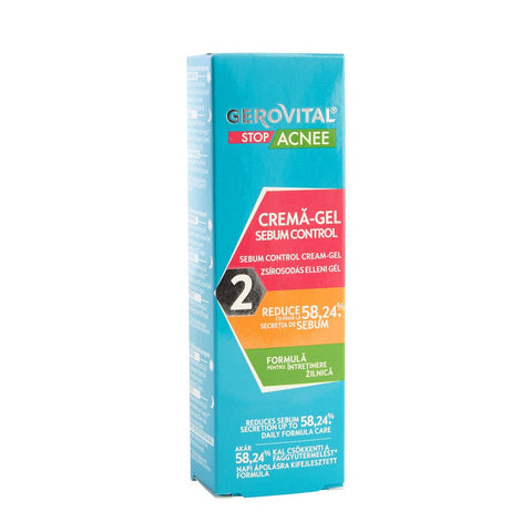 Gerovital Acne Stop - Sebum Control Cream Gel