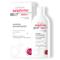Gerovital H3 Derma+ Anti Dandruff Shampoo white bottle and matching box