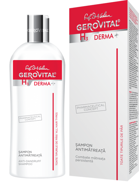 Gerovital Derma+ Anti Dandruff Shampoo