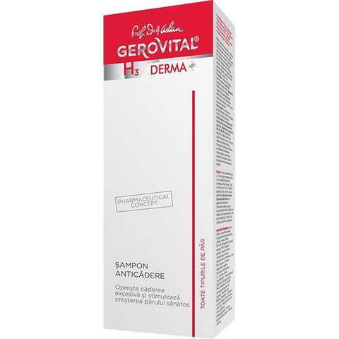 Gerovital H3 Derma+ Anti Hair Loss Shampoo