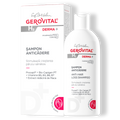Gerovital H3 Derma+ Anti Hair Loss Shampoo white bottle beside its matching box