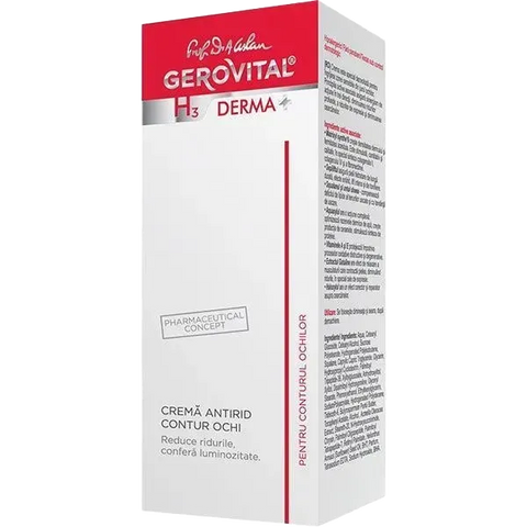 Gerovital H3 Derma+ Anti Wrinkle Eye Contour Cream