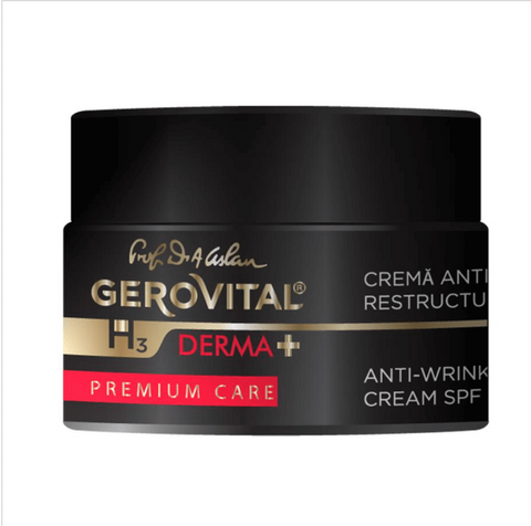 Gerovital H3 Derma+ Premium - Anti Wrinkle Restructuring Cream SPF10