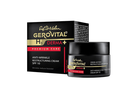 Gerovital H3 Derma+ Premium - Anti Wrinkle Restructuring Cream SPF10