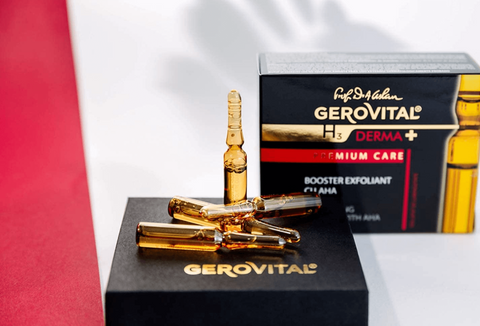 Gerovital Derma+ Premium - Exfoliating Booster with AHA