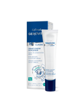 Gerovital H3 Classic Eyes and Lips Contour Cream tube with blue cap beside its box marked 35+