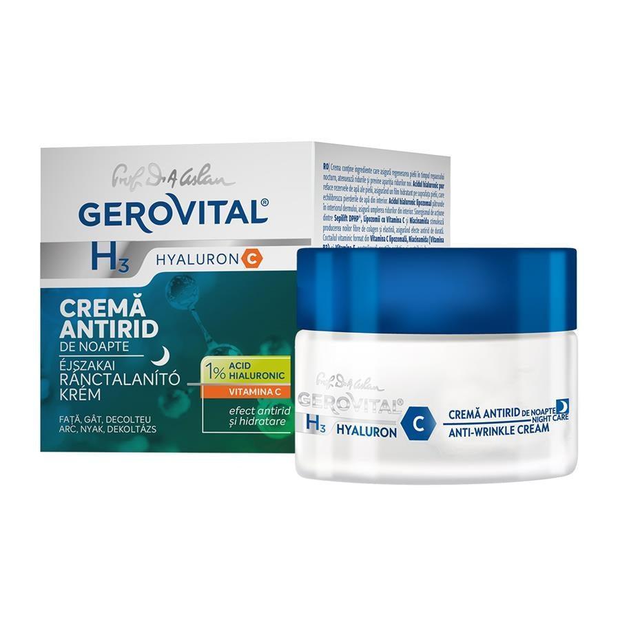 Intensive Anti Wrinkle Cream Night | H3 Classic – Gerovital