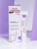 Gerovital Ceramide Booster Serum tube and box against purple panels