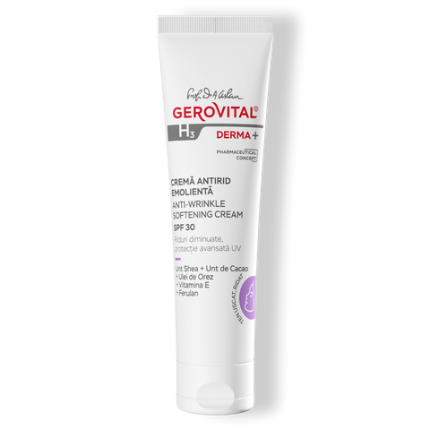 Gerovital H3 Derma+ - Anti Wrinkle Softening Cream SPF30