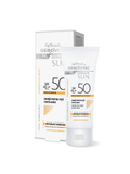 Gerovital Derma+ Golden Tinted Face Sun Cream SPF 50 tube and box