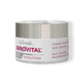 Gerovital H3 Evolution Age Control Photoprotection Cream jar with silver lid