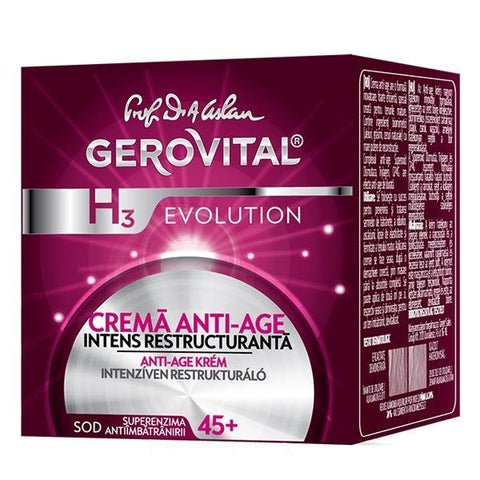 Gerovital H3 Evolution - Anti Ageing Cream Intense Restructuring