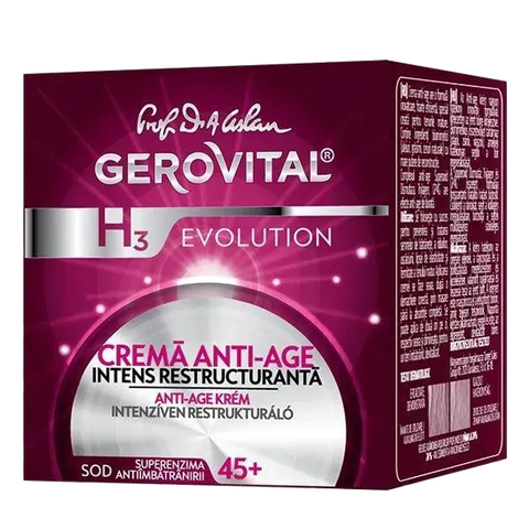 Gerovital H3 Evolution - Anti Ageing Cream Intense Restructuring