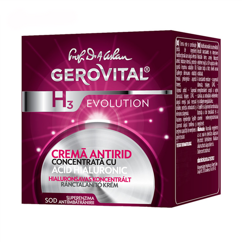 Gerovital H3 Evolution - Anti Wrinkle Cream