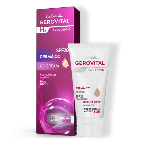 Gerovital H3 Evolution - CC Cream SPF 20