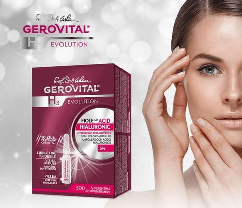 Gerovital H3 Evolution - Hyaluronic Acid Ampoules (10 ampoules)