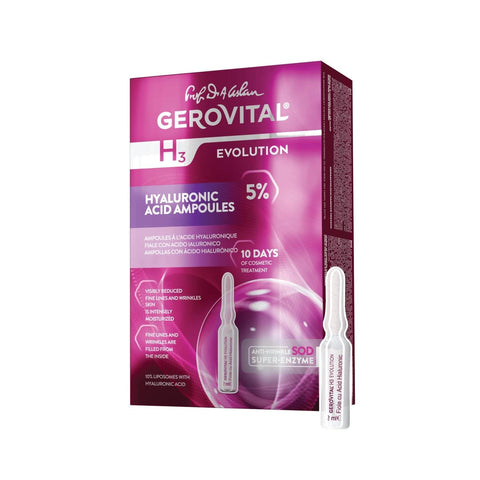 Gerovital H3 Evolution - Hyaluronic Acid Ampoules (10 ampoules)