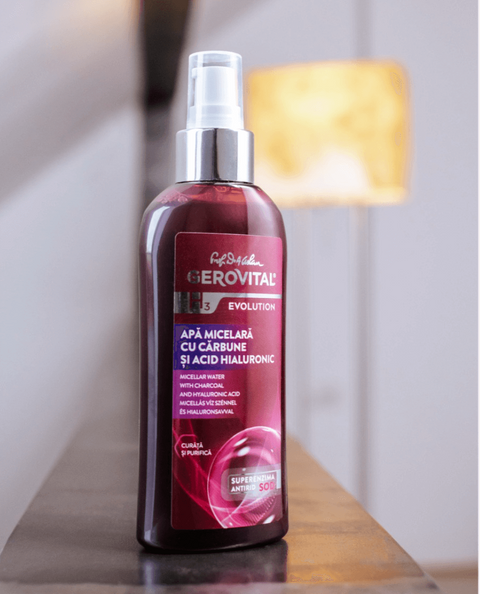 Gerovital H3 Evolution - Micellar Water with Charcoal